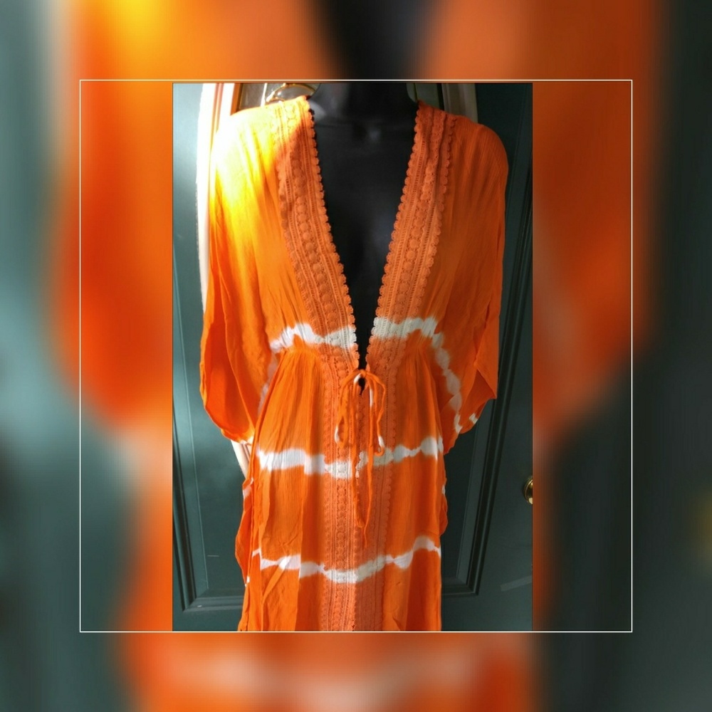 Orange Kimono - Picture 4 of 8